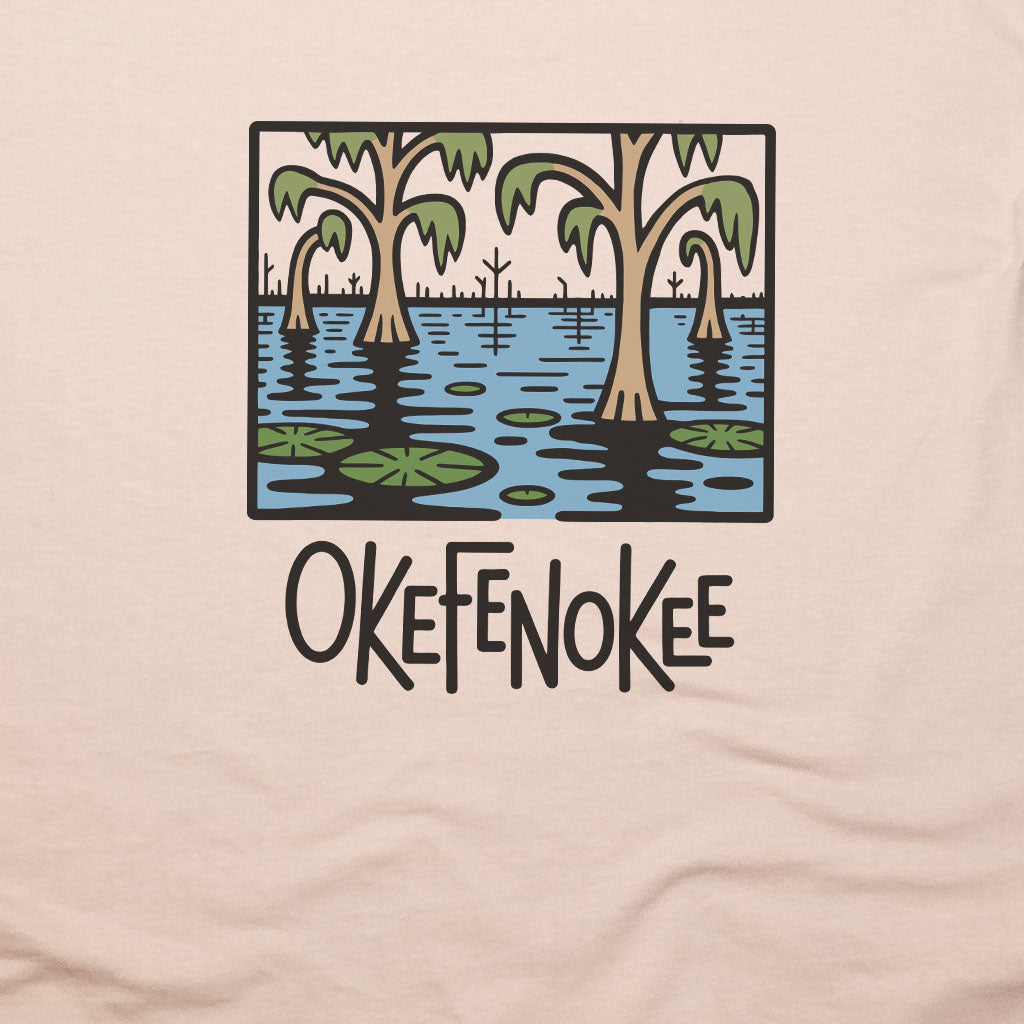 Okefenokee National Wildlife Refuge T-Shirt Adventure and Outdoors Themed T-Shirt