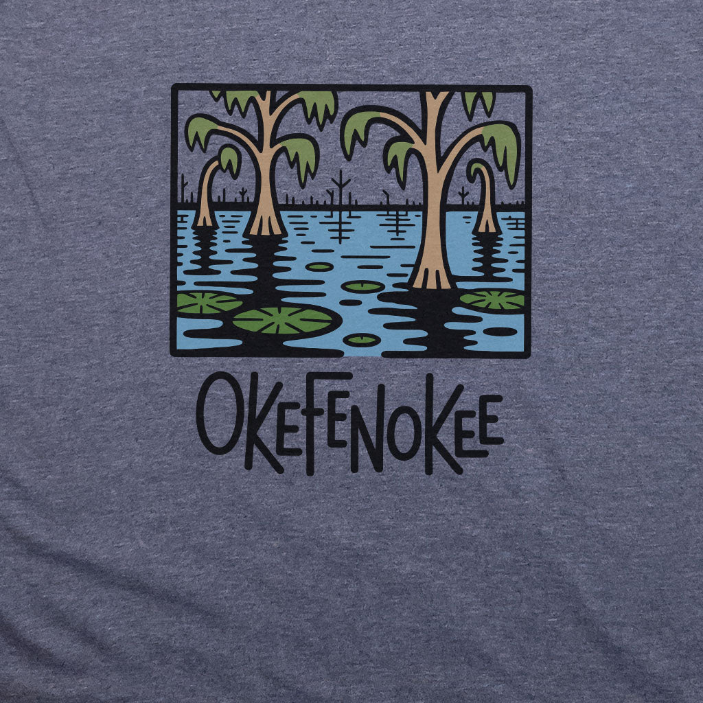 Okefenokee National Wildlife Refuge T-Shirt Adventure and Outdoors Themed T-Shirt