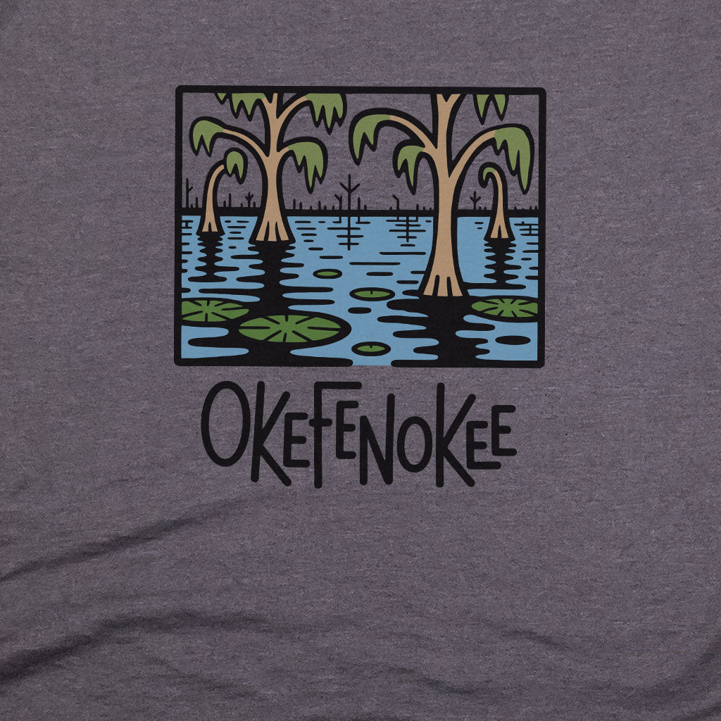 Okefenokee National Wildlife Refuge T-Shirt Adventure and Outdoors Themed T-Shirt