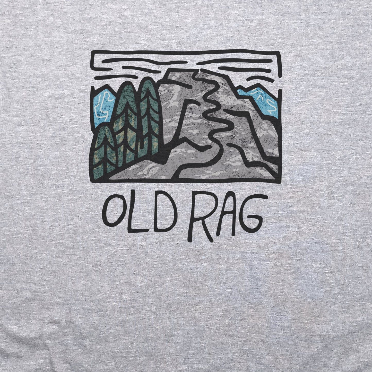 Old Rag Mountain T-Shirt Adventure and Outdoors Themed T-Shirt