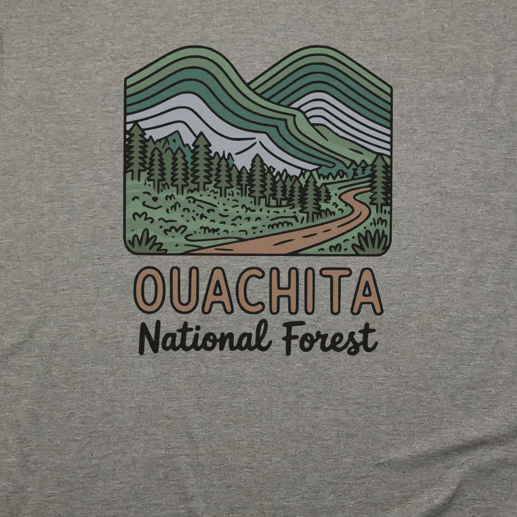 Ouachita National Forest T-Shirt Adventure and Outdoors Themed T-Shirt