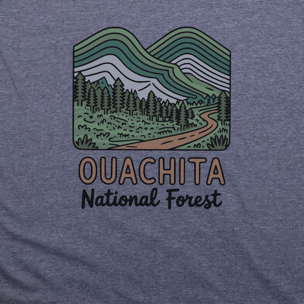 Ouachita National Forest T-Shirt Adventure and Outdoors Themed T-Shirt