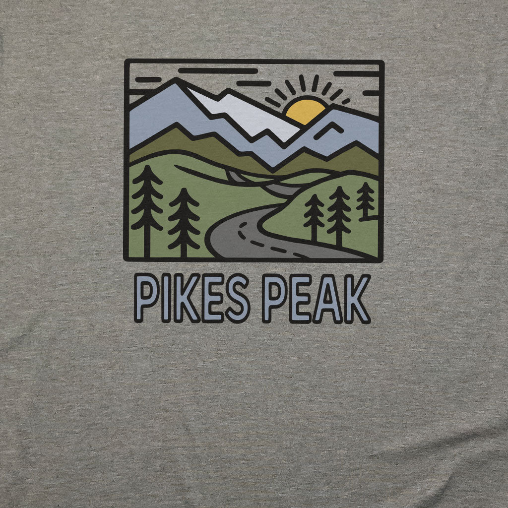 Pikes Peak T-Shirt Adventure and Outdoors Themed T-Shirt
