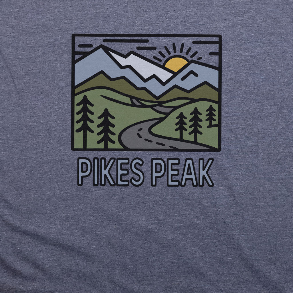 Pikes Peak T-Shirt Adventure and Outdoors Themed T-Shirt