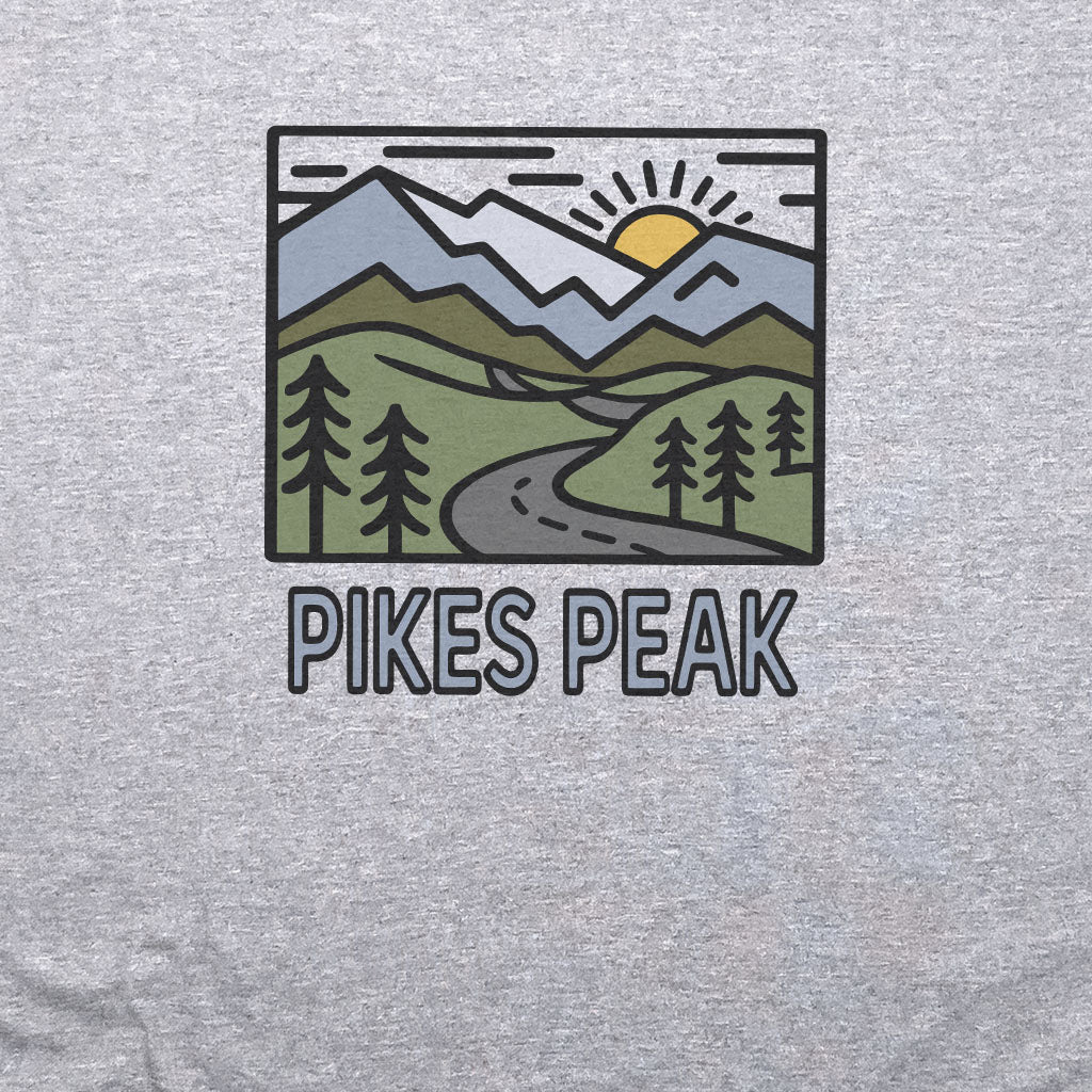 Pikes Peak T-Shirt Adventure and Outdoors Themed T-Shirt