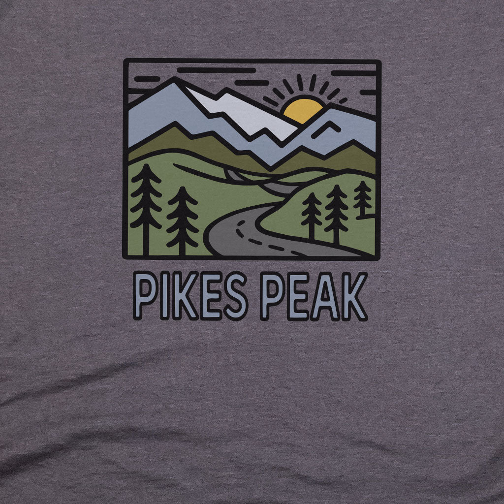 Pikes Peak T-Shirt Adventure and Outdoors Themed T-Shirt