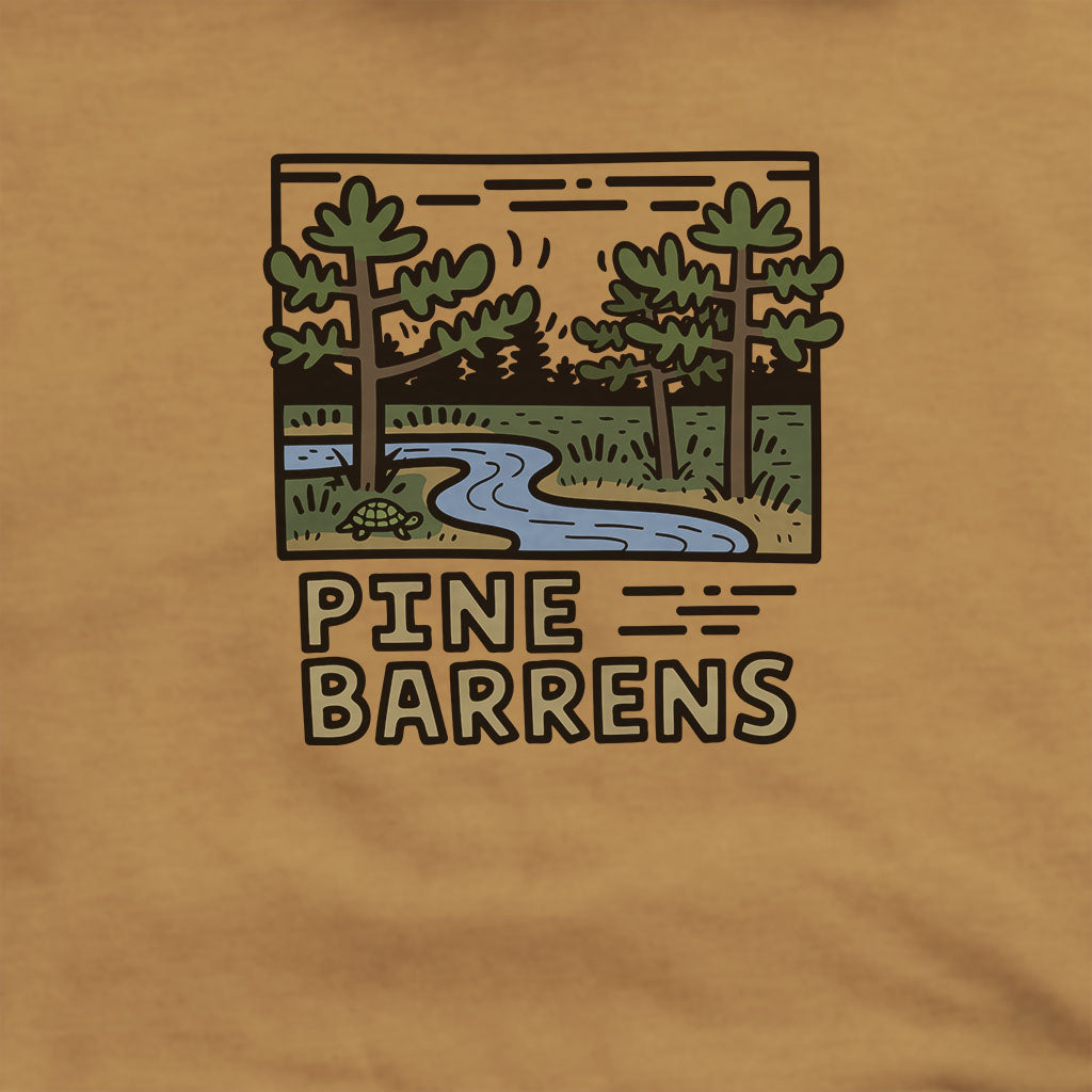 Pine Barrens Hoodie Adventure and Outdoors Themed Hoodie