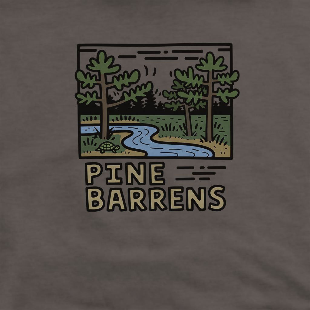 Pine Barrens Hoodie Adventure and Outdoors Themed Hoodie