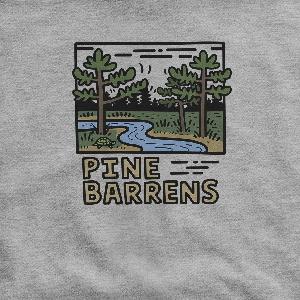 Pine Barrens Hoodie Adventure and Outdoors Themed Hoodie