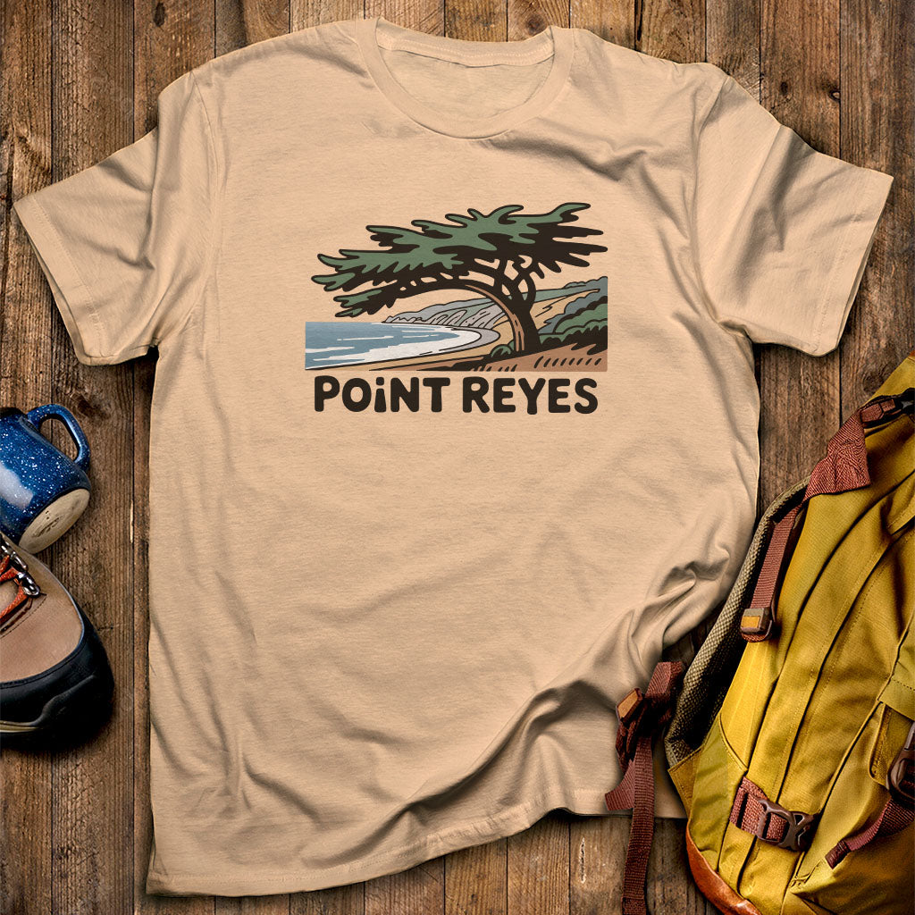 Point Reyes National Seashore T-Shirt Sand Adventure and Outdoors Themed T-Shirt
