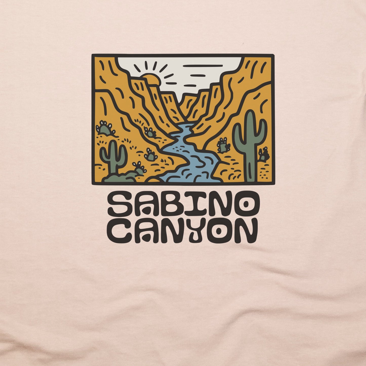 Sabino Canyon T-Shirt Adventure and Outdoors Themed T-Shirt