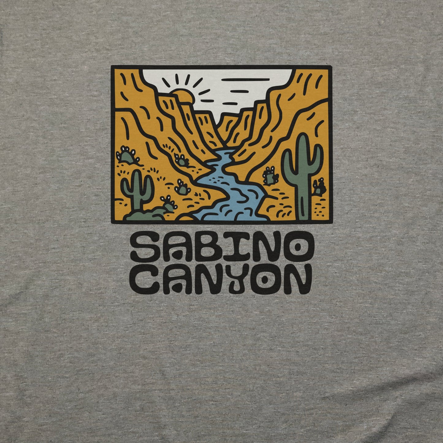 Sabino Canyon T-Shirt Adventure and Outdoors Themed T-Shirt