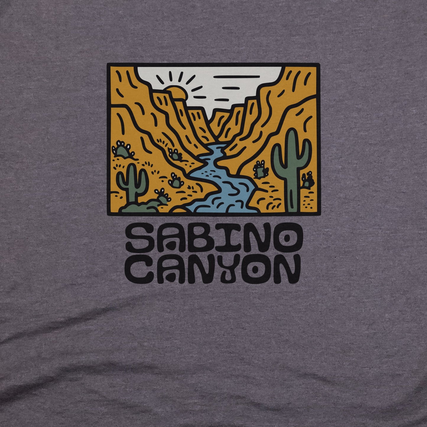 Sabino Canyon T-Shirt Adventure and Outdoors Themed T-Shirt