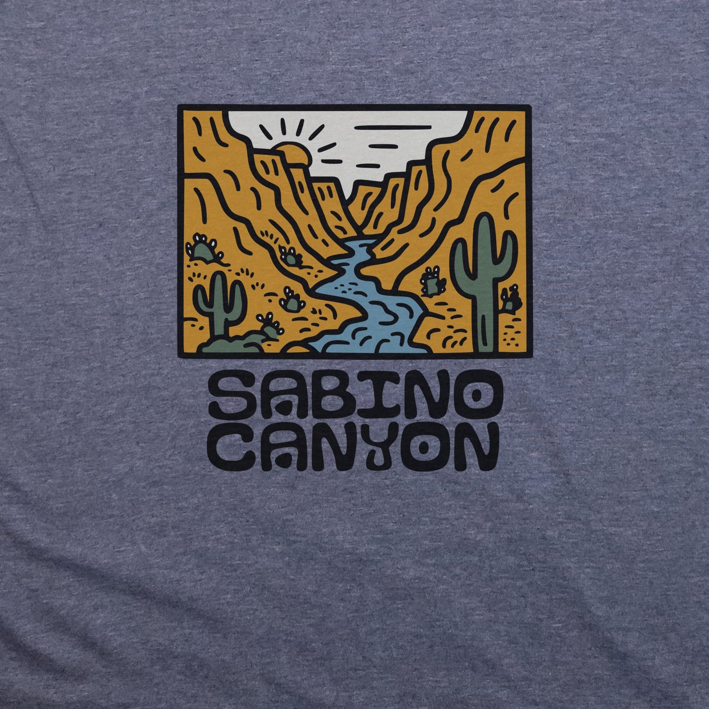 Sabino Canyon T-Shirt Adventure and Outdoors Themed T-Shirt