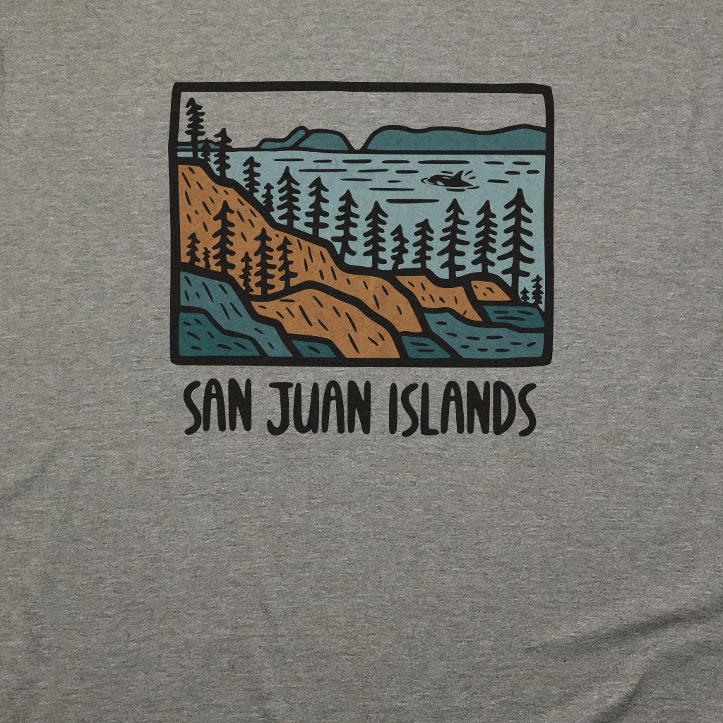 San Juan Islands T-Shirt Adventure and Outdoors Themed T-Shirt