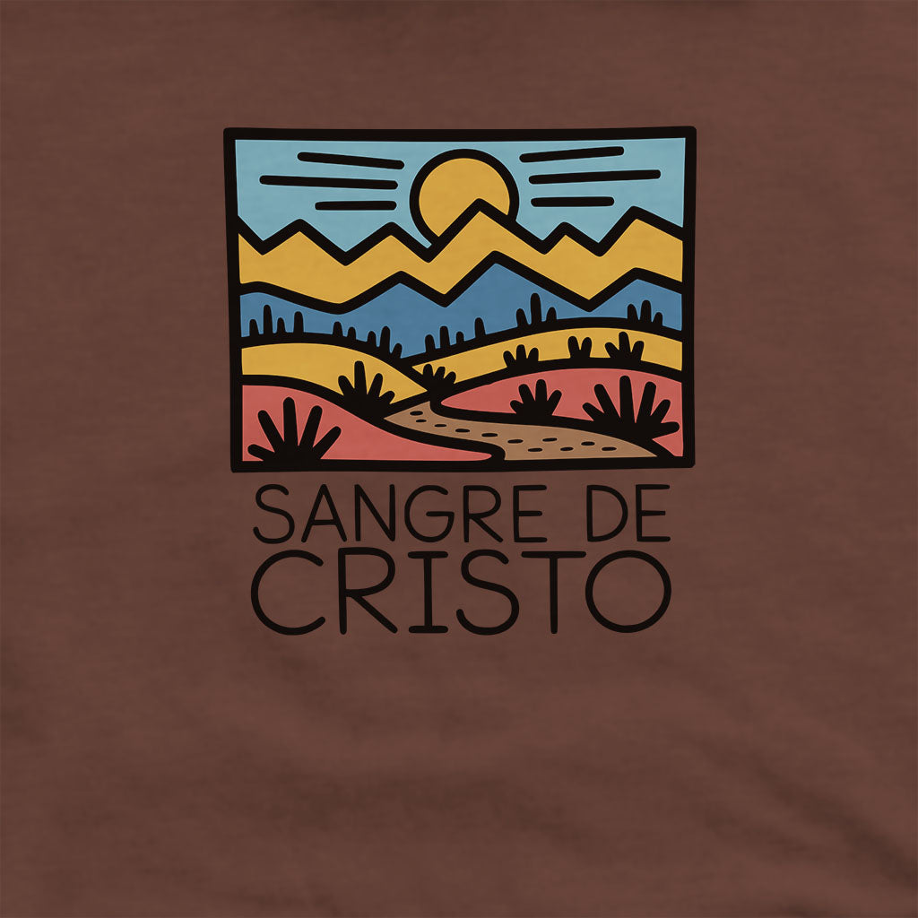 Sangre de Cristo Mountains Hoodie Adventure and Outdoors Themed Hoodie