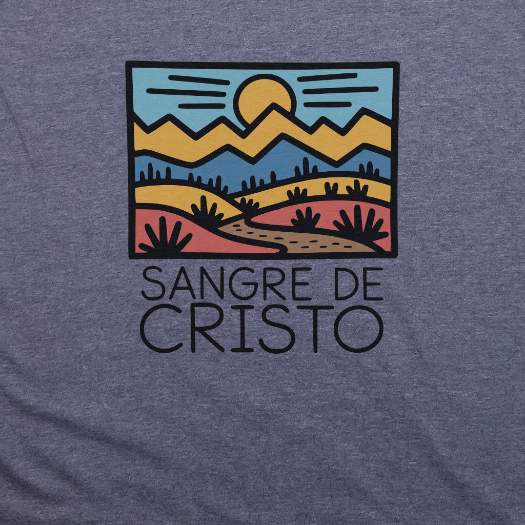 Sangre De Cristo Mountains T-Shirt Adventure and Outdoors Themed T-Shirt