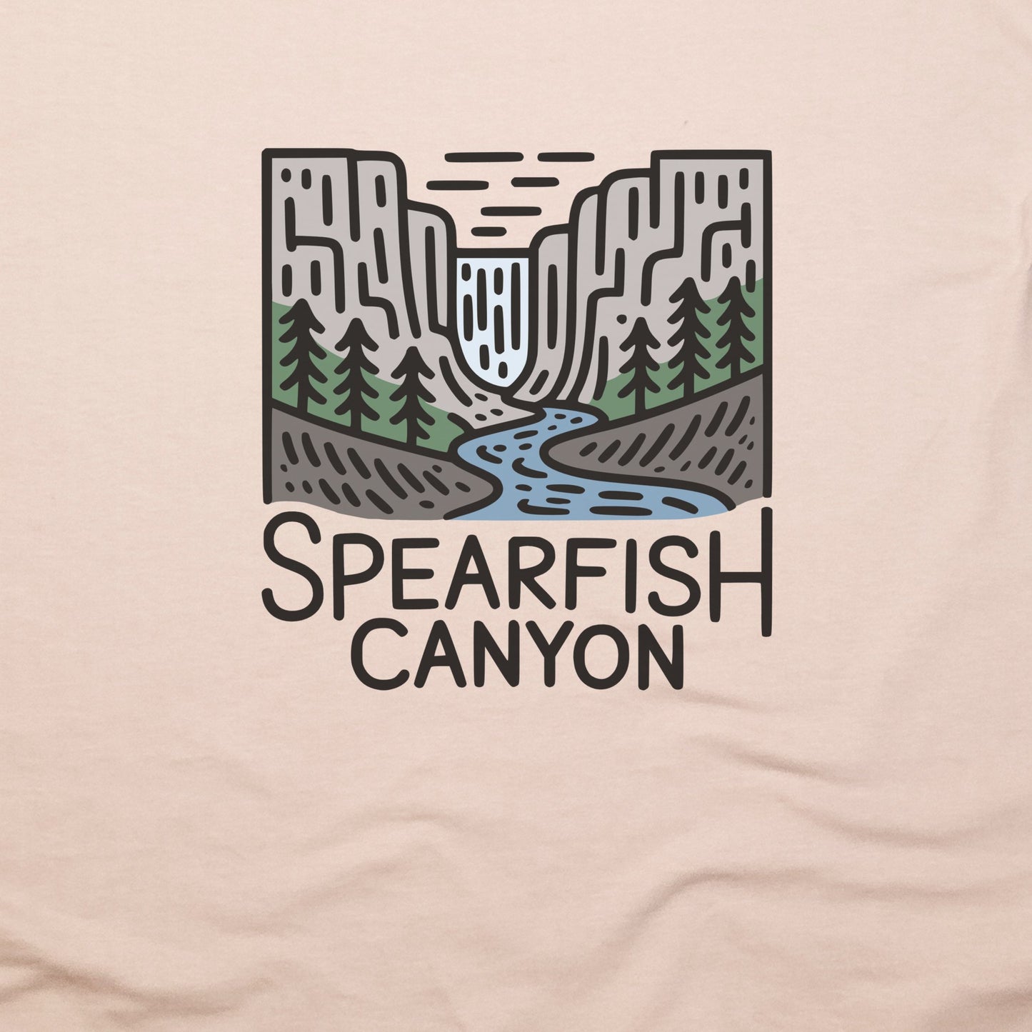Spearfish Canyon T-Shirt Adventure and Outdoors Themed T-Shirt