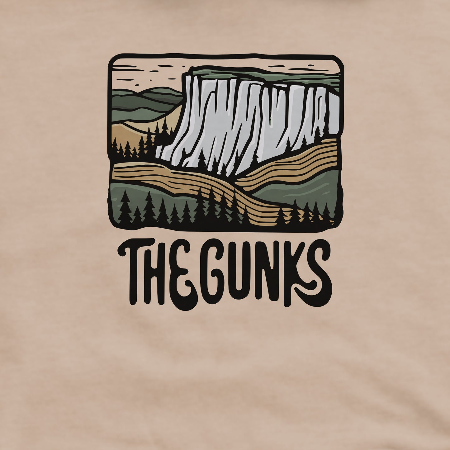 Shawangunk Ridge Crewneck Sweatshirt Adventure and Outdoors Themed Sweatshirt