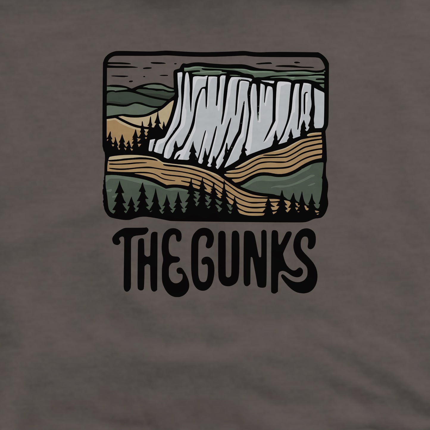 Shawangunk Ridge Crewneck Sweatshirt Adventure and Outdoors Themed Sweatshirt