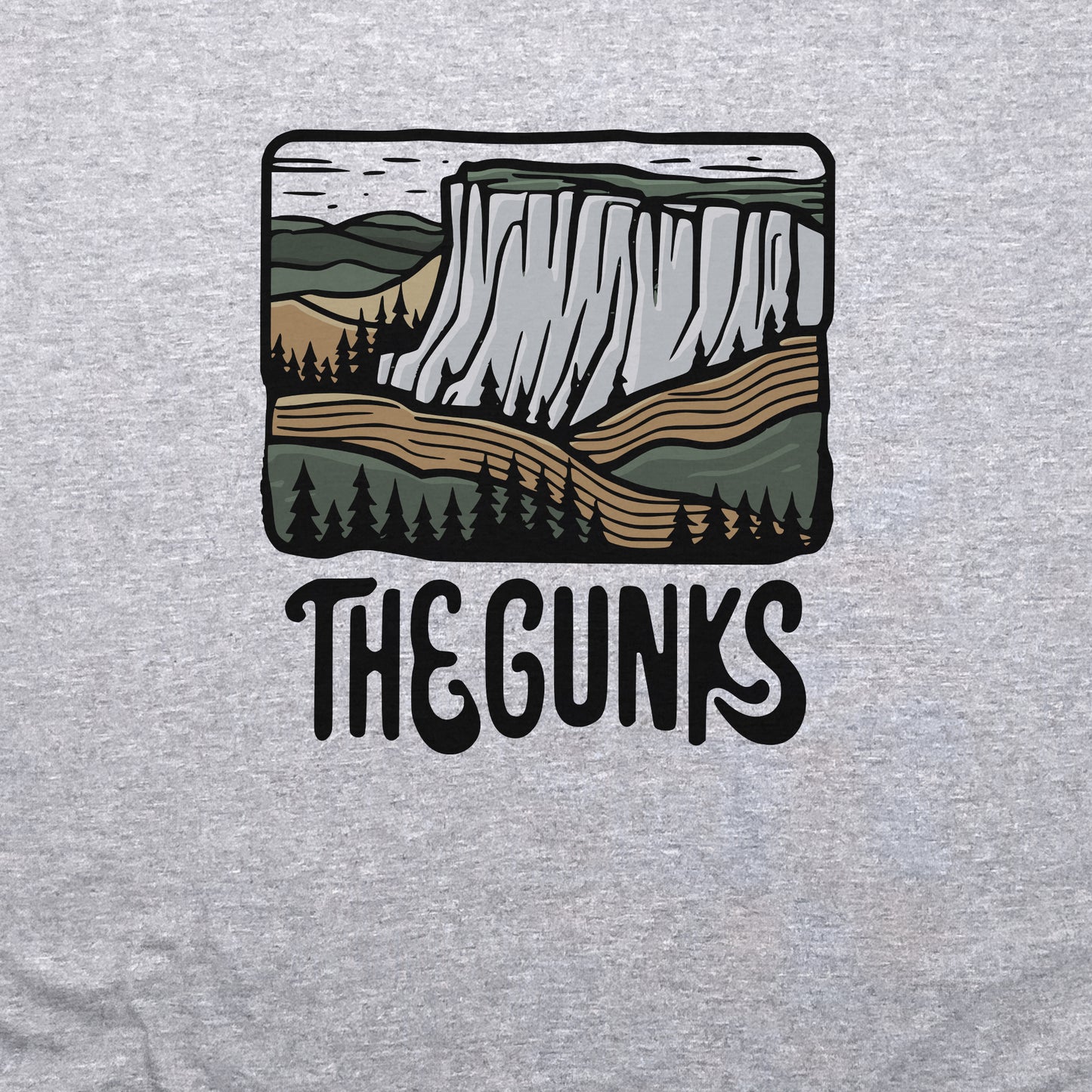 Shawangunk Ridge Crewneck Sweatshirt Adventure and Outdoors Themed Sweatshirt