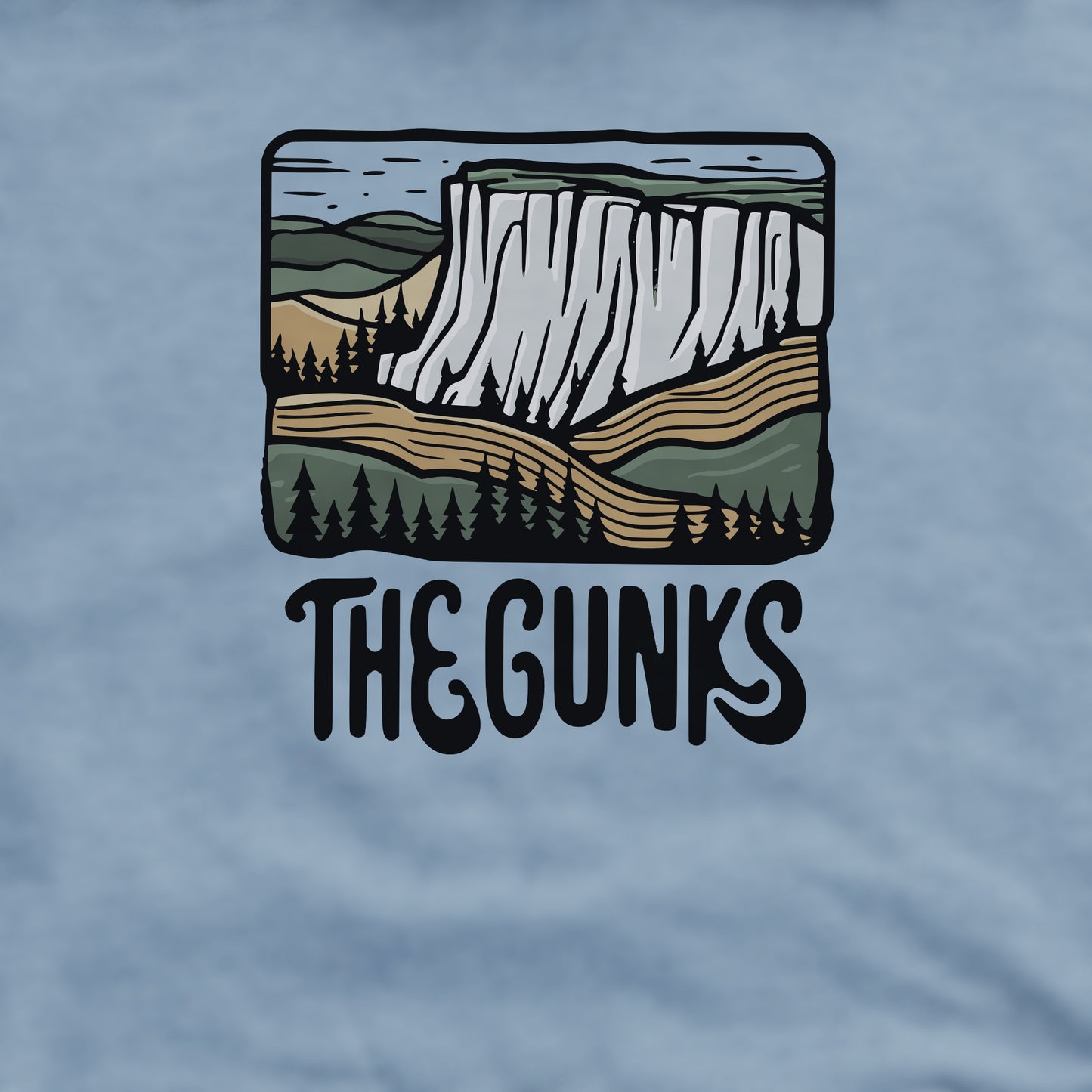 Shawangunk Ridge Crewneck Sweatshirt Adventure and Outdoors Themed Sweatshirt