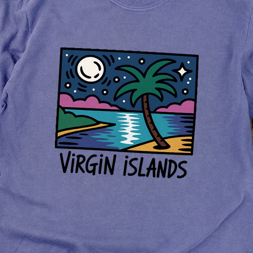 Virgin Islands at Night Premium Long Sleeve