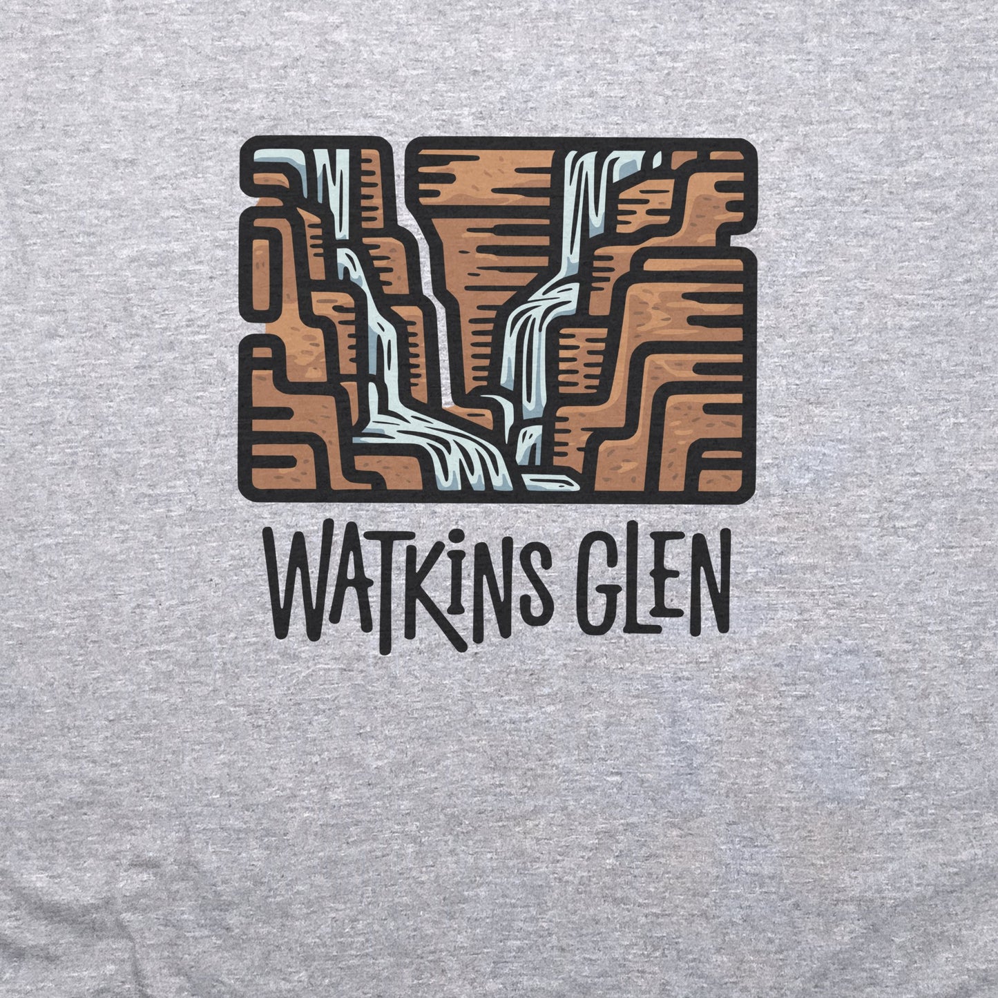 Watkins Glen State Park T-Shirt Adventure and Outdoors Themed T-Shirt