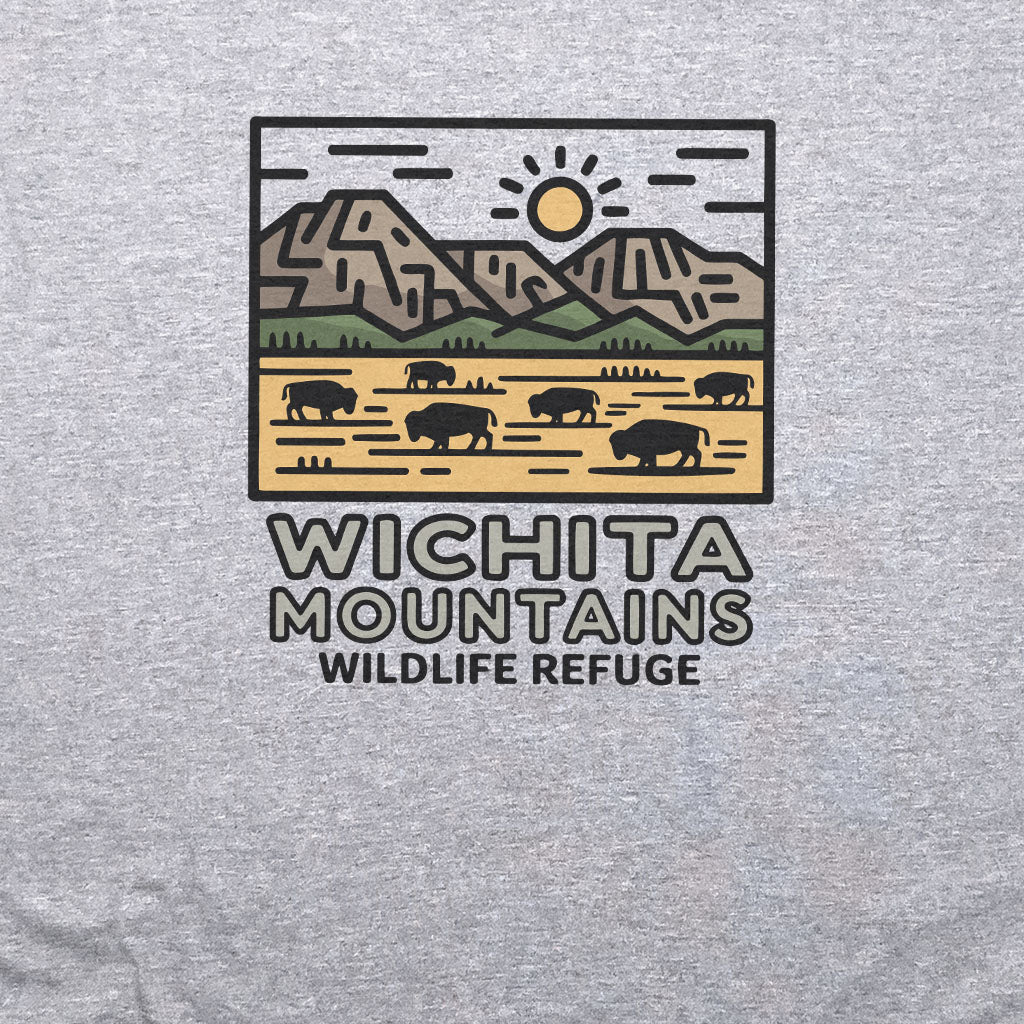 Wichita Mountains Wildlife Refuge T-Shirt Adventure and Outdoors Themed T-Shirt