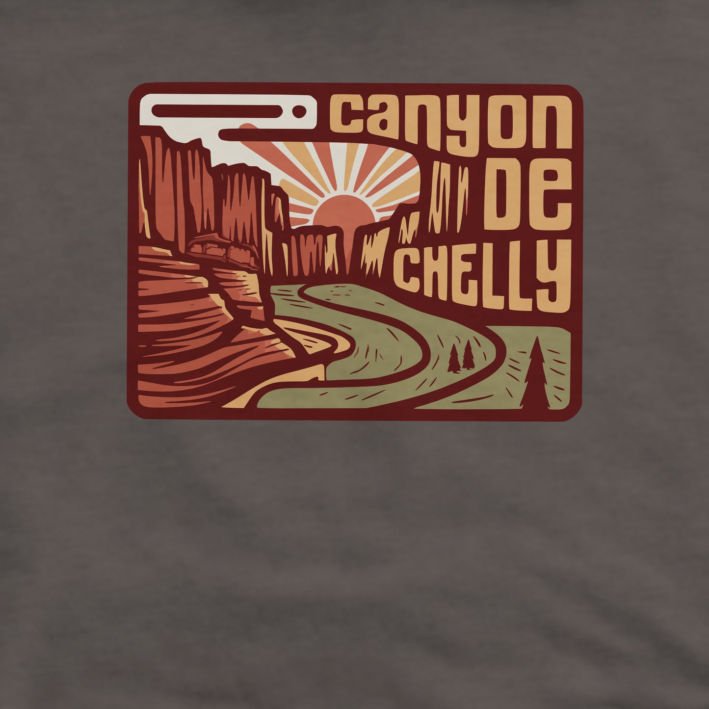 Canyon de Chelly National Monument Crewneck Sweatshirt Adventure and Outdoors Themed Sweatshirt
