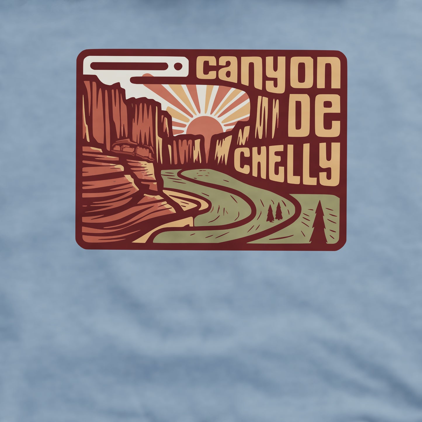 Canyon de Chelly National Monument Crewneck Sweatshirt Adventure and Outdoors Themed Sweatshirt