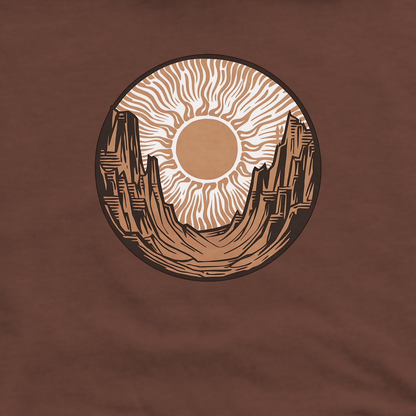 Desert Sun Crewneck Sweatshirt Adventure and Outdoors Themed Sweatshirt