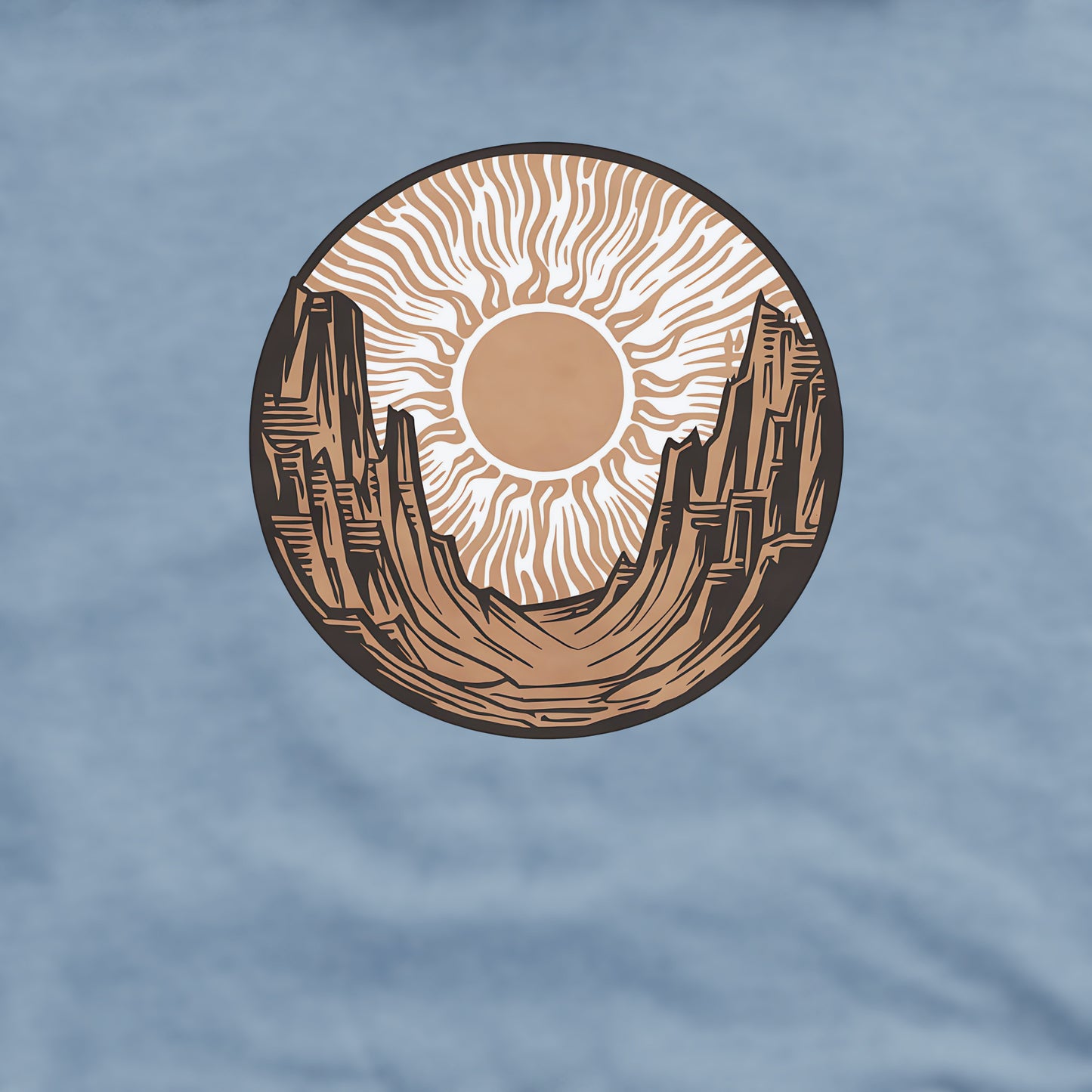 Desert Sun Crewneck Sweatshirt Adventure and Outdoors Themed Sweatshirt