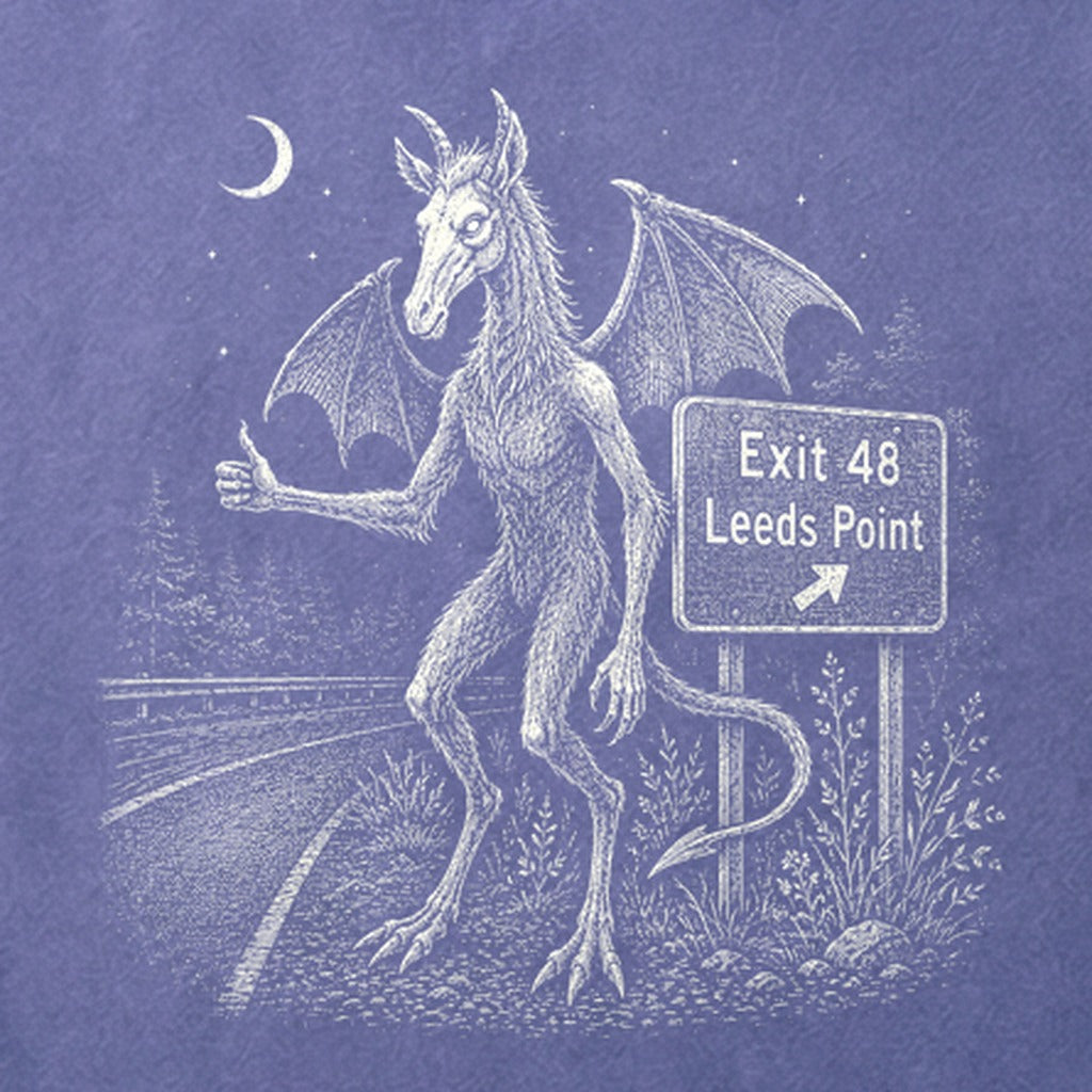 Jersey Devil Hitchhiking Cotton T-Shirt
