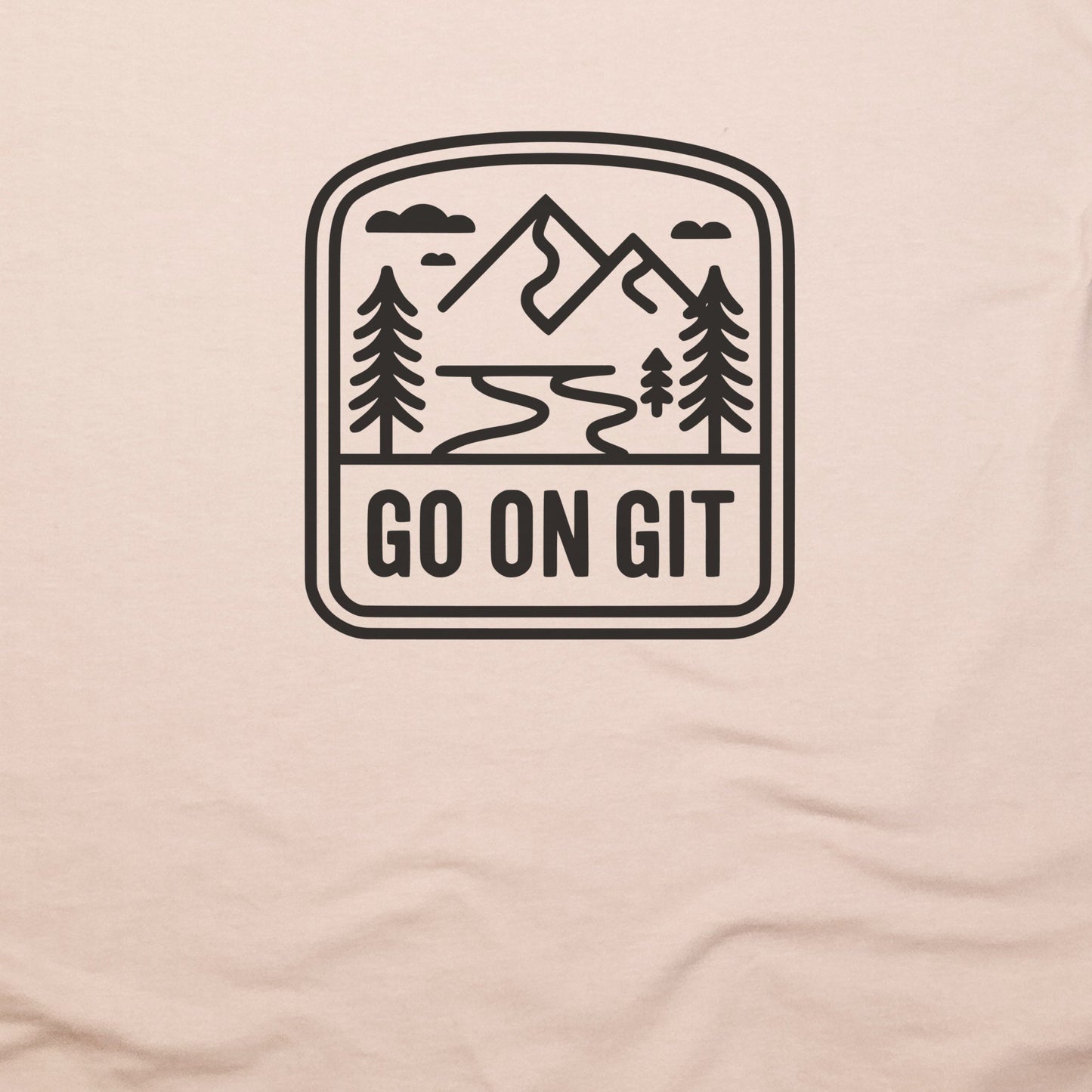 Go On Git T-Shirt Adventure and Outdoors Themed T-Shirt