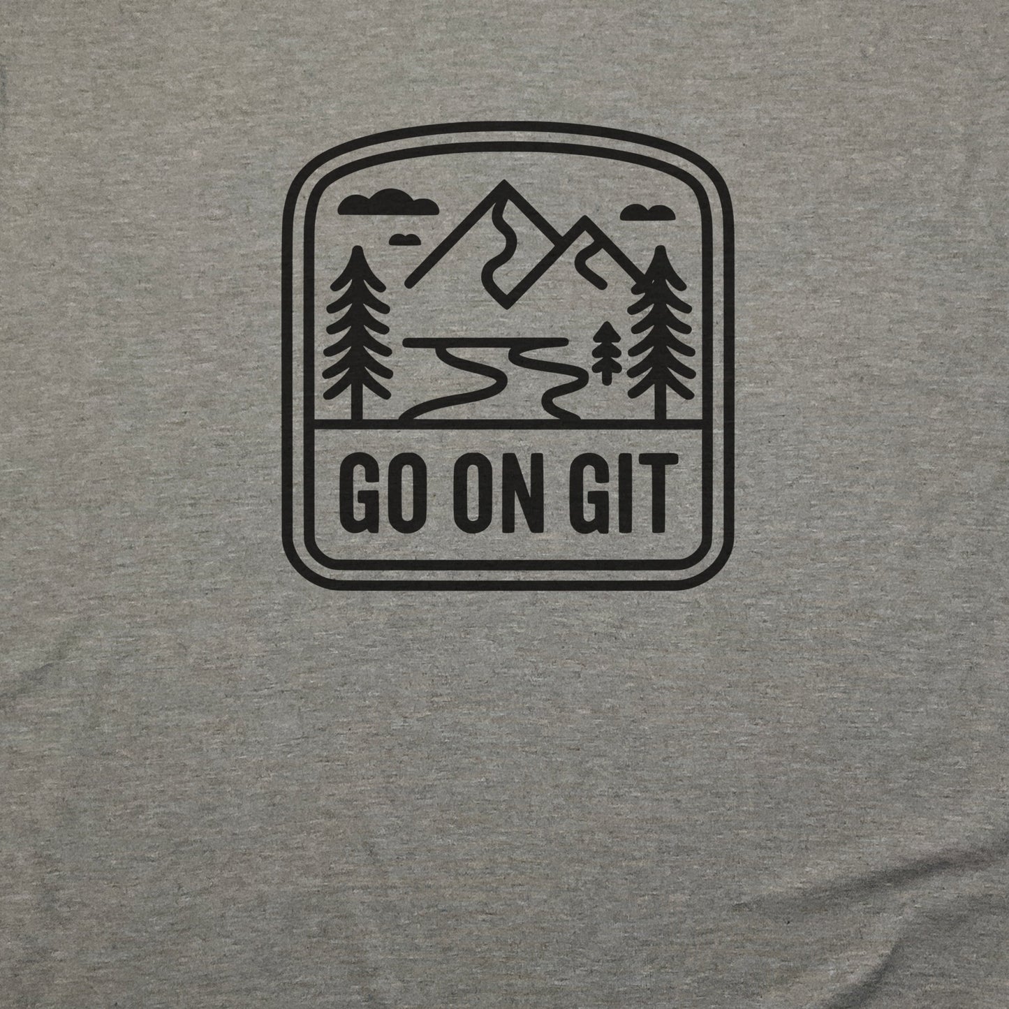 Go On Git T-Shirt Adventure and Outdoors Themed T-Shirt