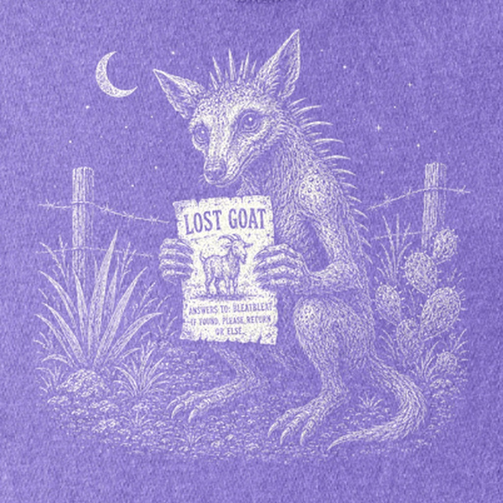 Chupacabra Lost Goat Kids Cotton T-Shirt