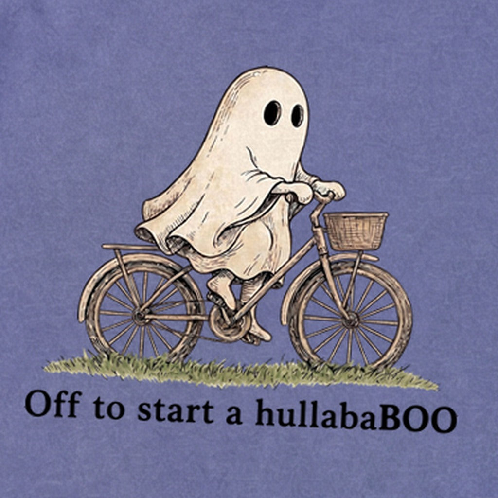 Ghost Riding a Bike Hullababoo Premium Long Sleeve