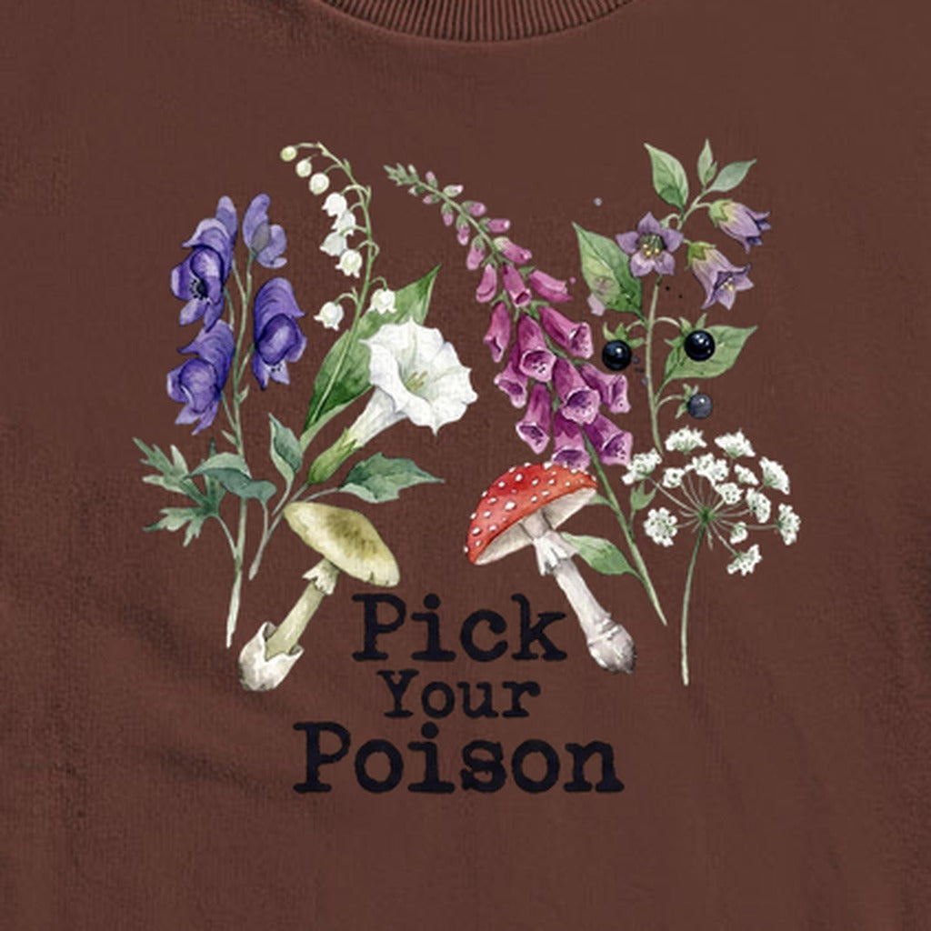 Pick Your Poison Wildflowers Crewneck Sweatshirt