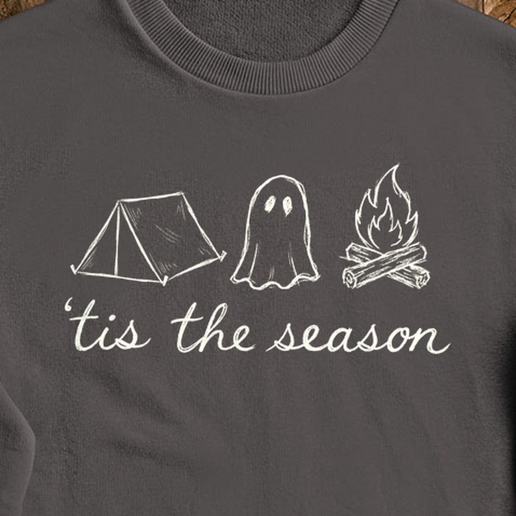 Tis the Season for Camping Crewneck Sweatshirt