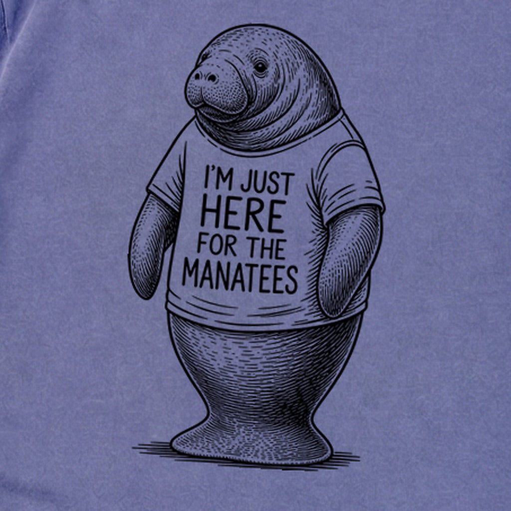 I'm Just Here for the Manatees Premium Long Sleeve