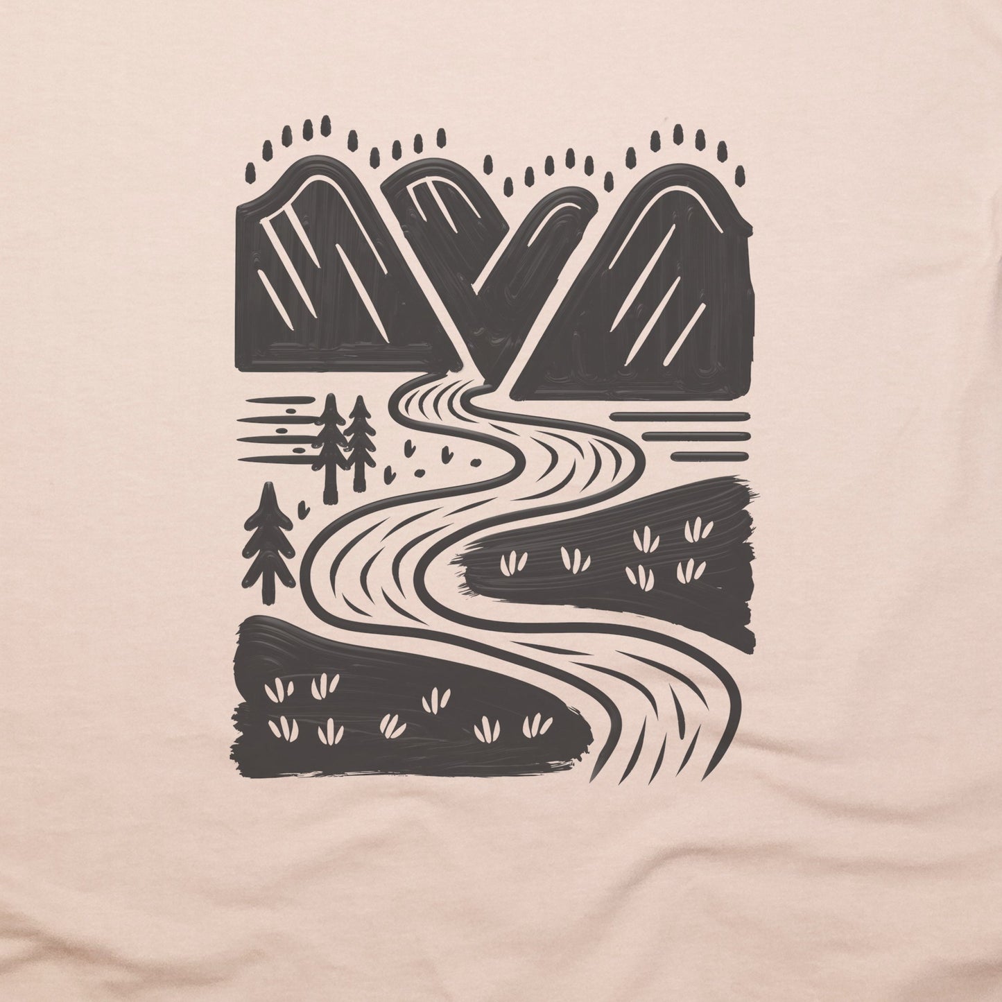 Valley Trails T-Shirt Adventure and Outdoors Themed T-Shirt