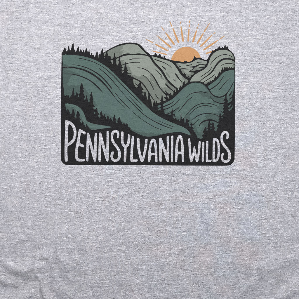 Pennsylvania Wilds T-Shirt Adventure and Outdoors Themed T-Shirt