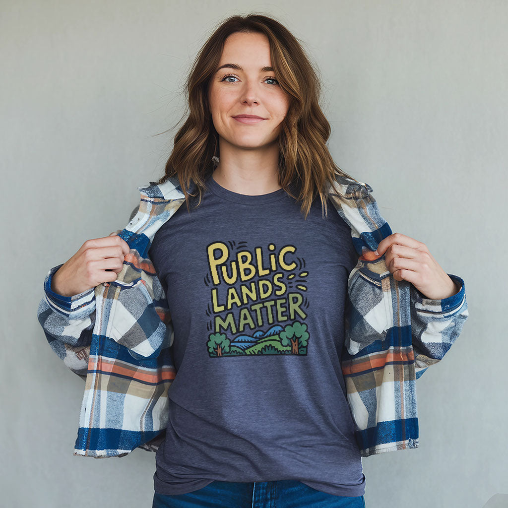 Public Lands Matter T-Shirt Adventure and Outdoors Themed T-Shirt