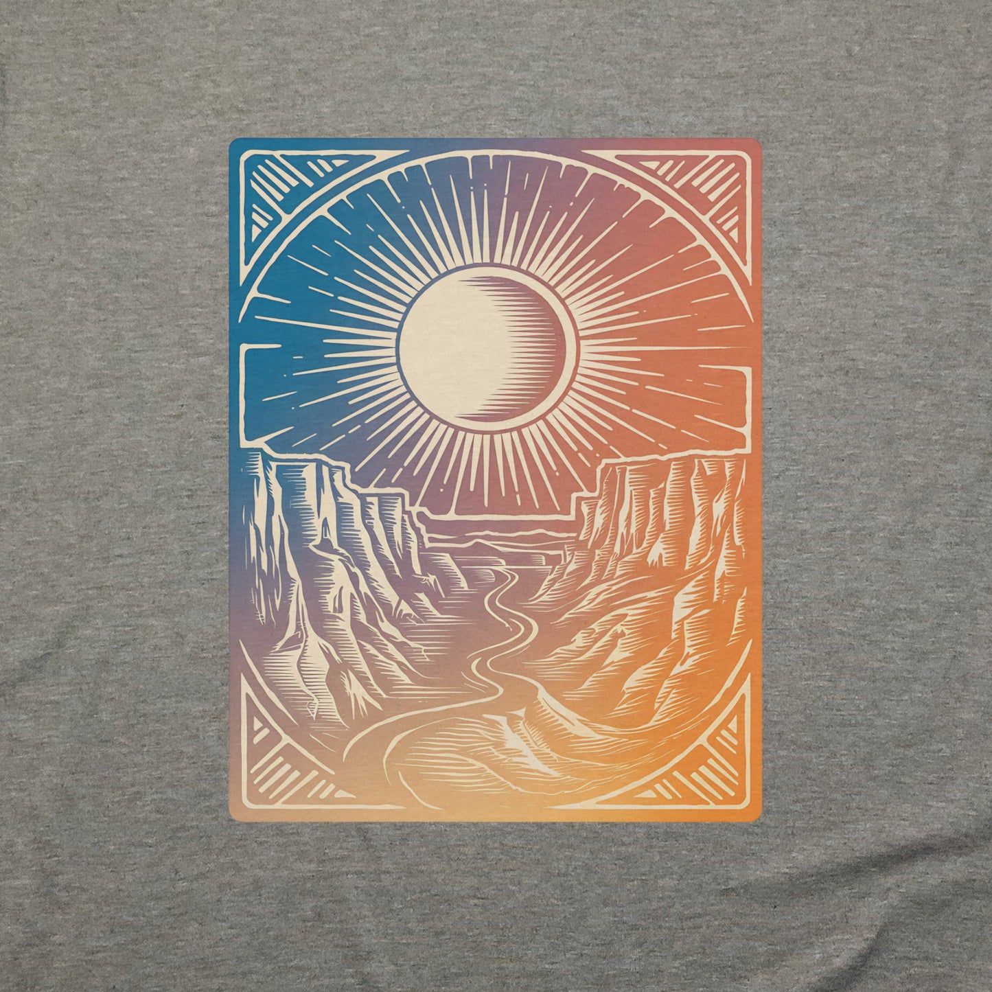 The Horizon Tarot T-Shirt Adventure and Outdoors Themed T-Shirt