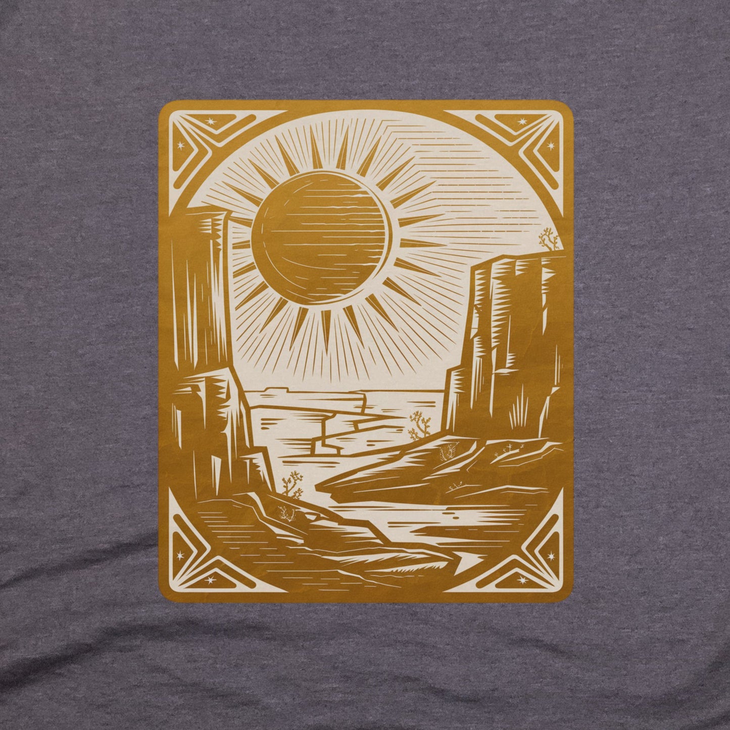 The Wanderer Tarot T-Shirt Adventure and Outdoors Themed T-Shirt