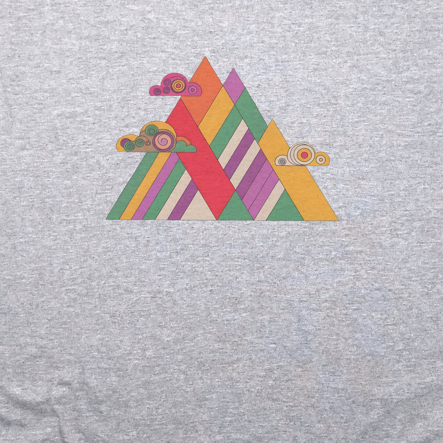 Retro Peaks T-Shirt Adventure and Outdoors Themed T-Shirt