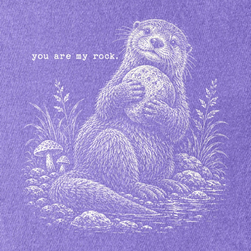 Otter You are My Rock Kids Cotton T-Shirt