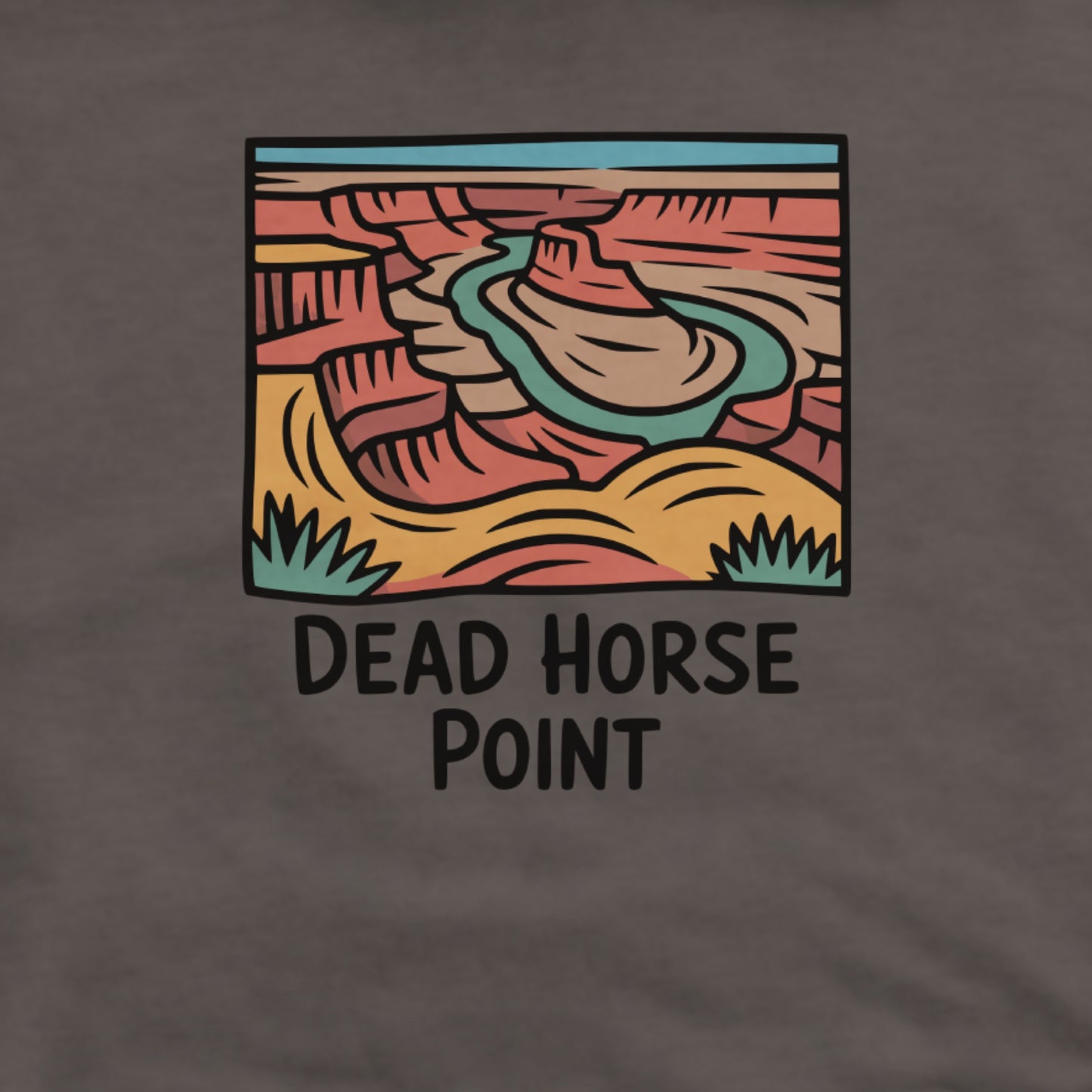 Dead Horse Point State Park Hoodie Adventure and Outdoors Themed Hoodie