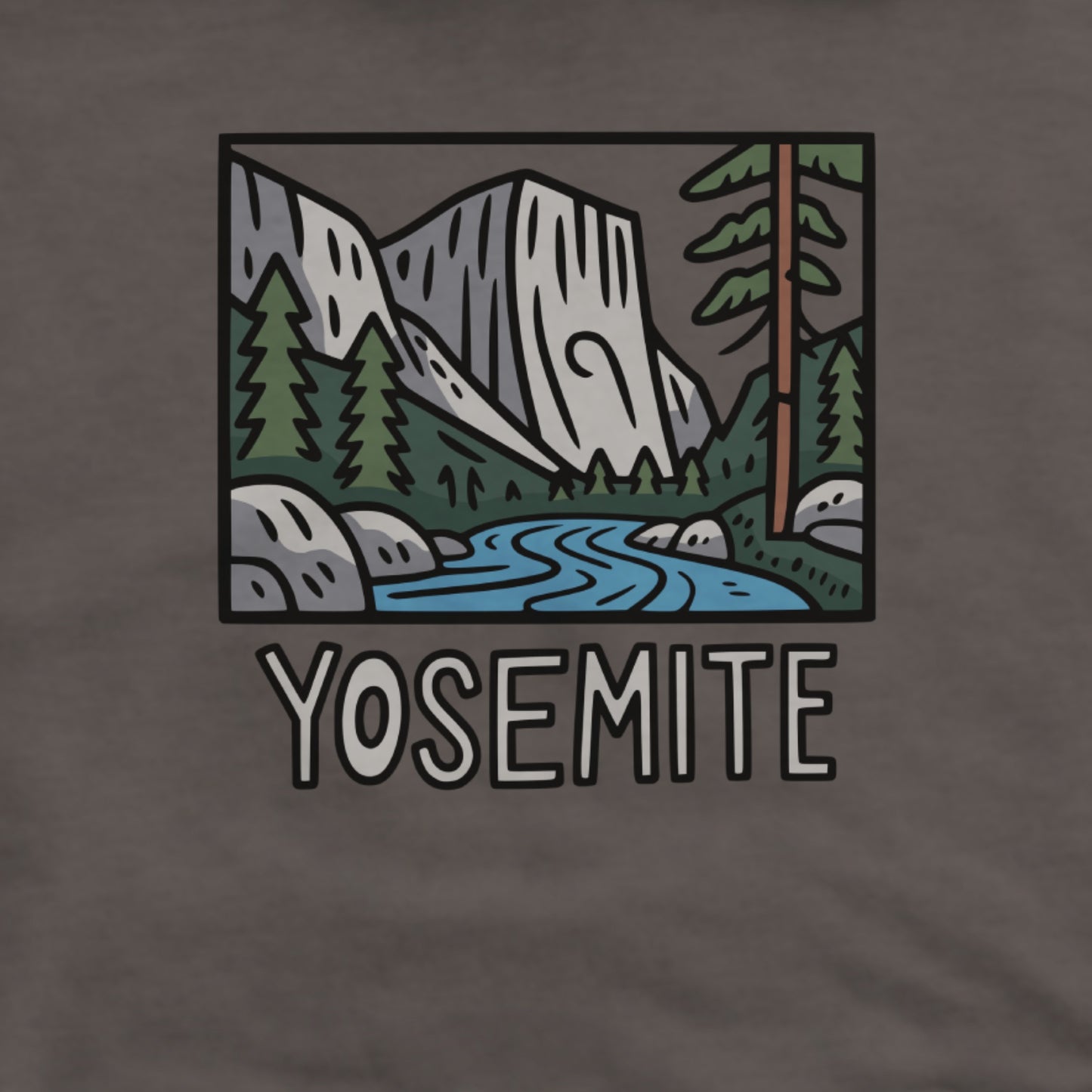 Yosemite National Park Hoodie Adventure and Outdoors Themed Hoodie